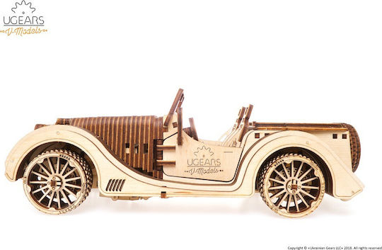 Ugears Wooden Construction Toy Roadster VM-01