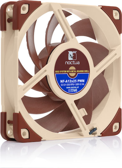 Noctua NF-A12x25 ULN 120mm 3-Pin Case Fan Brown