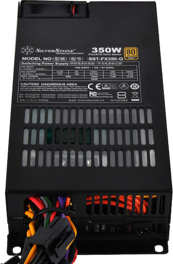 Silverstone FX350-G 350W Black Computer Power Supply Full Wired 80 Plus Gold