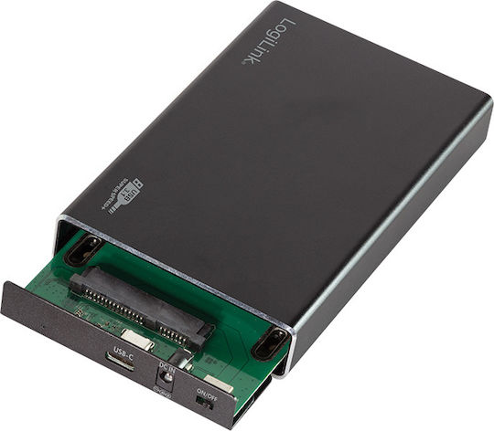 LogiLink Case for Hard Drive 2.5" SATA III with Connection USB 3.1 Type-C