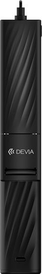 Devia Leisure Selfie Stick με Καλώδιο 3.5mm Μαύρο