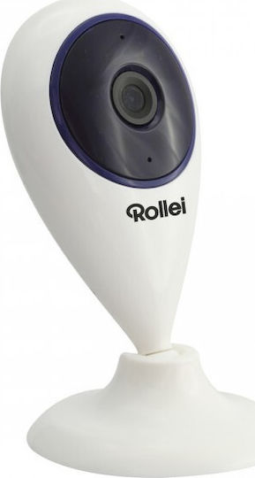 Rollei Security Camera Mini White IP Камера за наблюдение Wi-Fi HD 720P с Двупосочна Комуникация