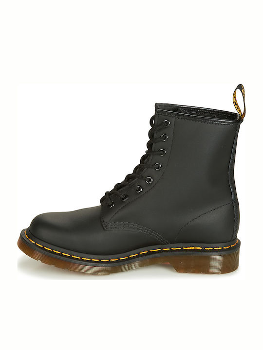 Vonda 1460 Leder Stiefeletten Damen Schwarz
