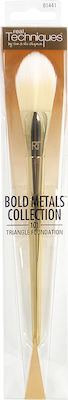 Real Techniques Synthetic Make Up Brush for Foundation Bold Metals Collection