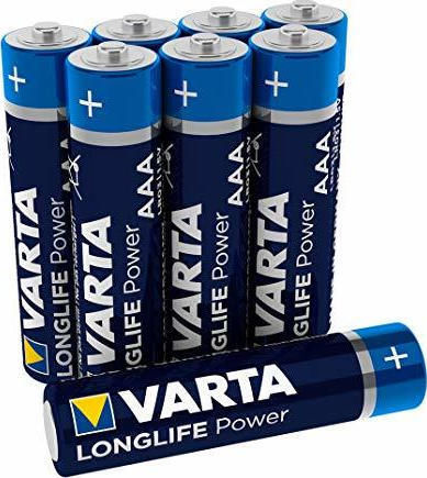 Varta LongLife Power Αλκαλικές Μπαταρίες AAA 1.5V 8τμχ