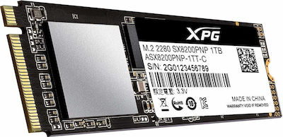 Adata XPG SX8200 Pro SSD 1TB M.2 NVMe PCI Express 3.0