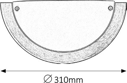 Rabalux Ufo Φωτιστικό Τοίχου Λευκό 32x17x9εκ. Rabalux Ufo Φωτιστικό Τοίχου Λευκό 32x17x9εκ.