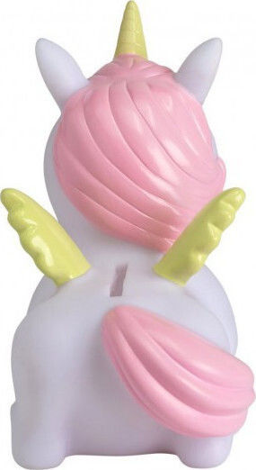 A Little Lovely Company Unicorn Kinder Spardose Plastik Weiß 8.6x13.7x15.4cm