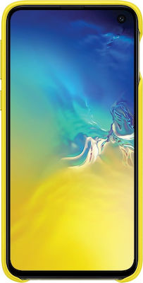 Samsung Umschlag Rückseite Leder Gelb (Galaxy S10e) EF-VG970LYEGWW