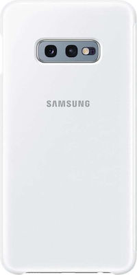 Samsung Книга Пластмаса Бял (Галакси С10е) EF-ZG970CWEGWW