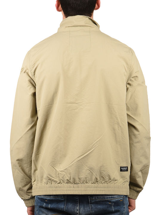 Basehit Men's Bomber Jacket Beige