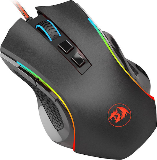 Redragon Griffin M607 RGB Gaming Gaming Maus 7200 DPI Schwarz