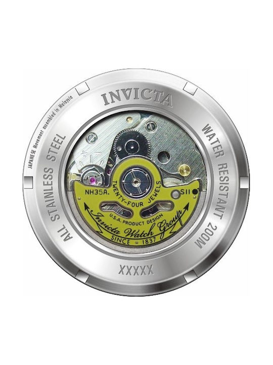 Invicta Pro Diver Men's Watch 42mm Automatic with Gold Metal Strap