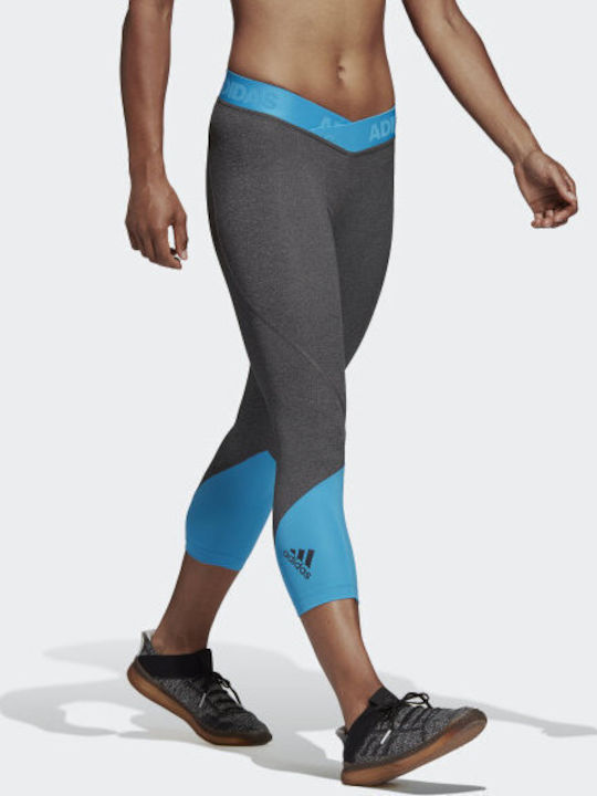 adidas Alphaskin Sport Pantaloni termici pentru femei Gri