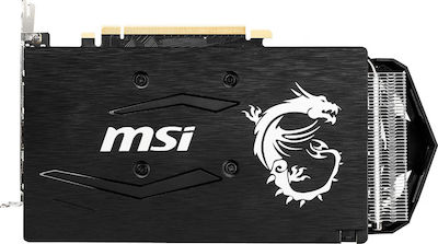 MSI GeForce GTX 1660 Ti 6GB GDDR6 Armor OC Κάρτα Γραφικών PCI-E x16 3.0 με HDMI και 3 DisplayPort