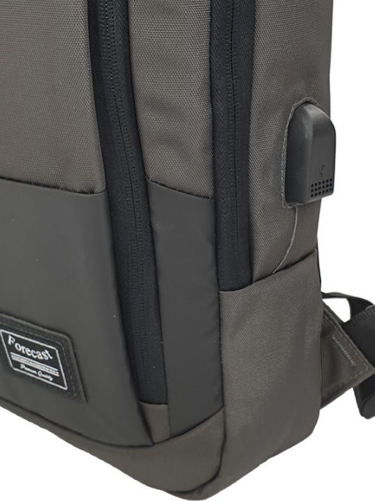 Forecast A-25001 Waterproof Backpack Backpack for 15.6" Laptop Gray