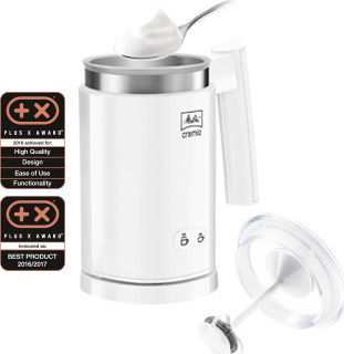 Melitta Cremio II Gerät für heiße & kalte Milchschaum mit Antihaftbeschichtung 250ml