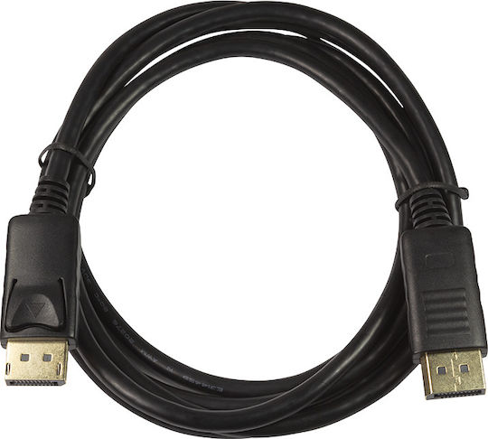 LogiLink Cable DisplayPort male - DisplayPort male 7.5m Black (CV0076)