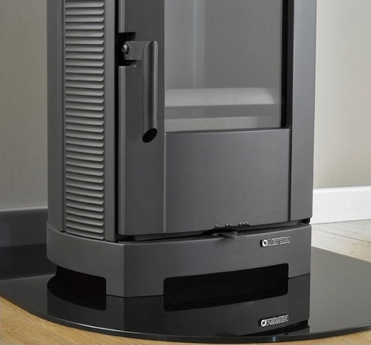 La Nordica Brigitta GB Metallic Wood Stove 4.7kW Black