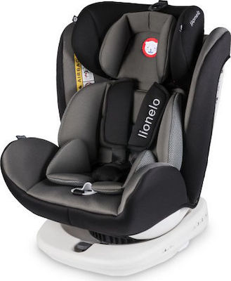 Lionelo Bastiaan Scaun auto pentru copii 0-36 kg cu Isofix Gri