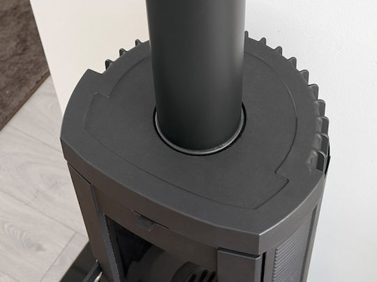 La Nordica Candy Metalic Soba pe lemne 7.2kW Negru