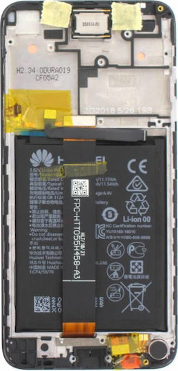 Huawei Οθόνη με Μηχανισμό Αφής και Πλαίσιο για Huawei Y5 2018/Honor 7S (Μαύρο)