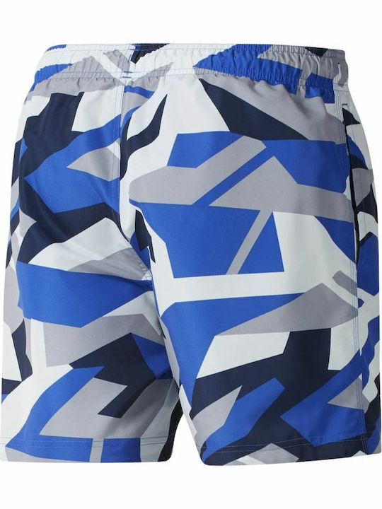 Men's Swimwear Shorts Blue with Patterns