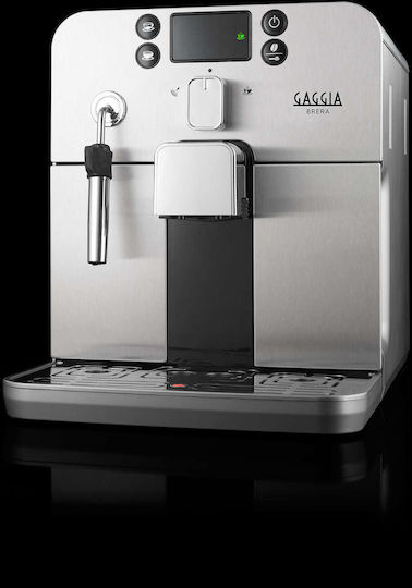 Gaggia Brera Automatic Espresso Machine 1400W Pressure 15bar with Grinder Silver