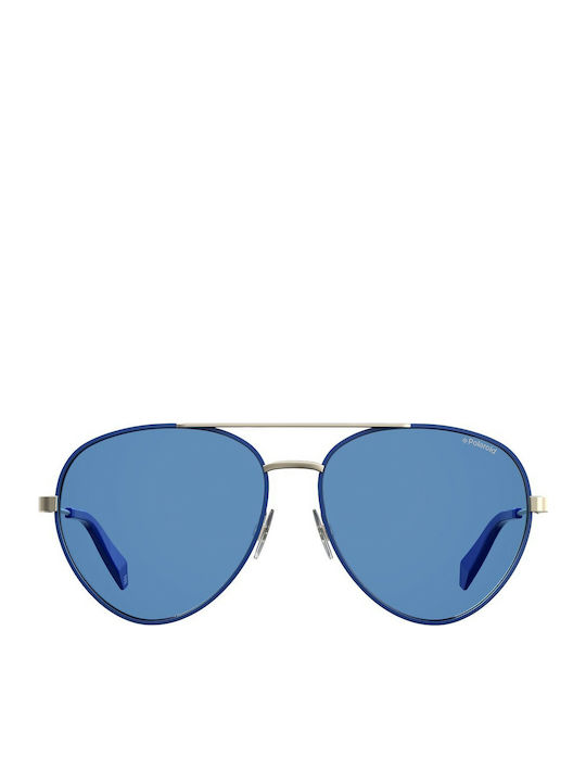 Polaroid Sonnenbrillen mit Blau Rahmen mit Polarisiert Linse PLD6055/S PJP/C3