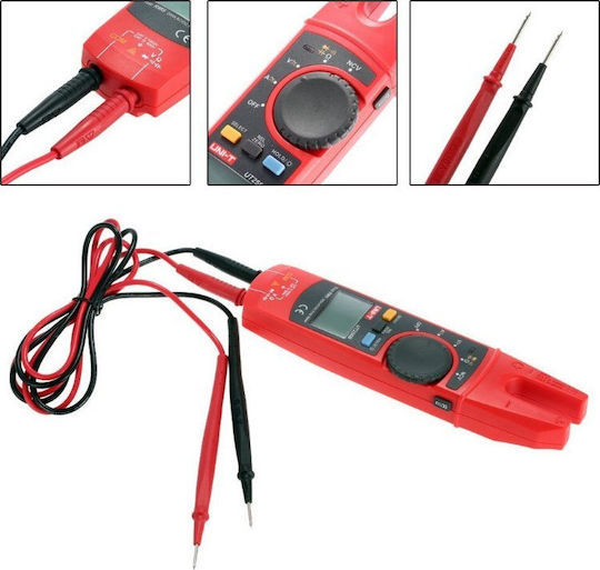 Uni-T Αμπεροτσιμπίδα Ψηφιακή 200A AC UT256B True RMS με Ακροδέκτες