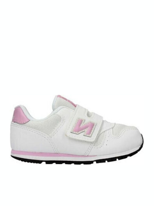 373 Kinder Sneakers mit Klettverschluss Weiß