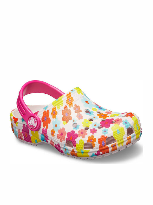 Crocs Kids Anatomic Beach Clogs Classic Seasonal Graphic Clog Multicolour