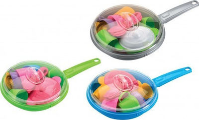 Dede Cooking Toy / Kitchen Utensils Σετ Κουζινικά σε Τηγάνι (Various Designs) 1pc 01468