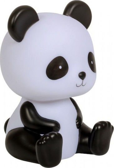 A Little Lovely Company Led Kids Decorative Lamp Panda White 12x13x13εκ.
