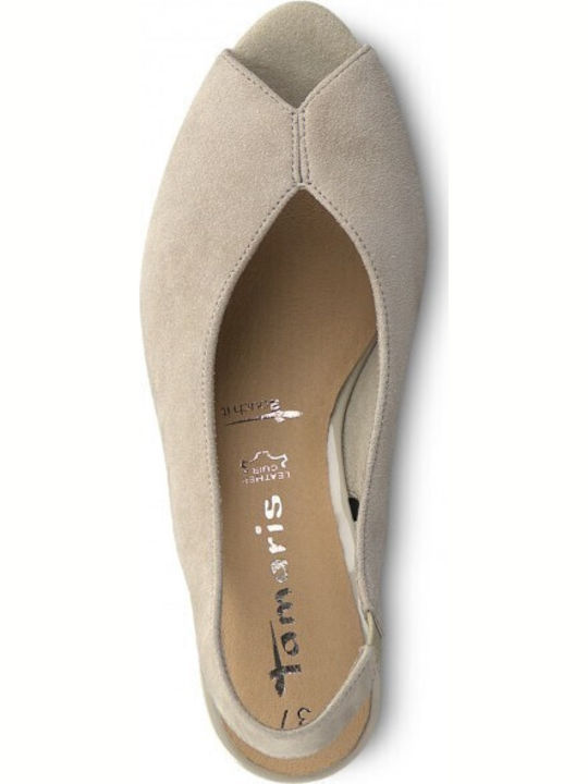 Gray Medium Heels Antelope