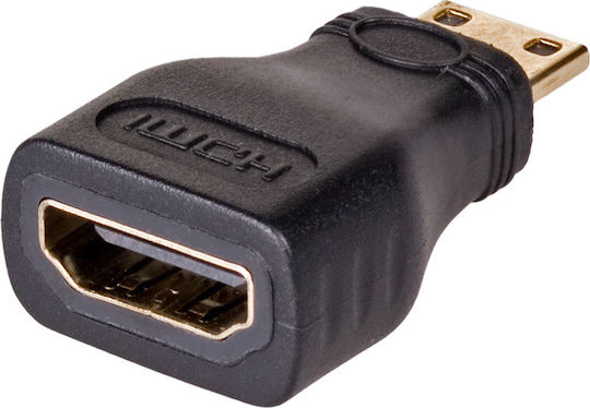 Akyga Converter mini HDMI male to HDMI female 1pcs AK-AD-04