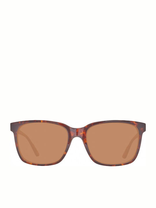 Helly Hansen Men's Sunglasses with Brown Plastic Frame and Brown Polarized Lens HH5003 C01