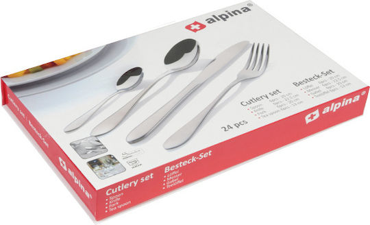 Alpina Appliances Σετ Μαχαιροπίρουνα 24τμχ