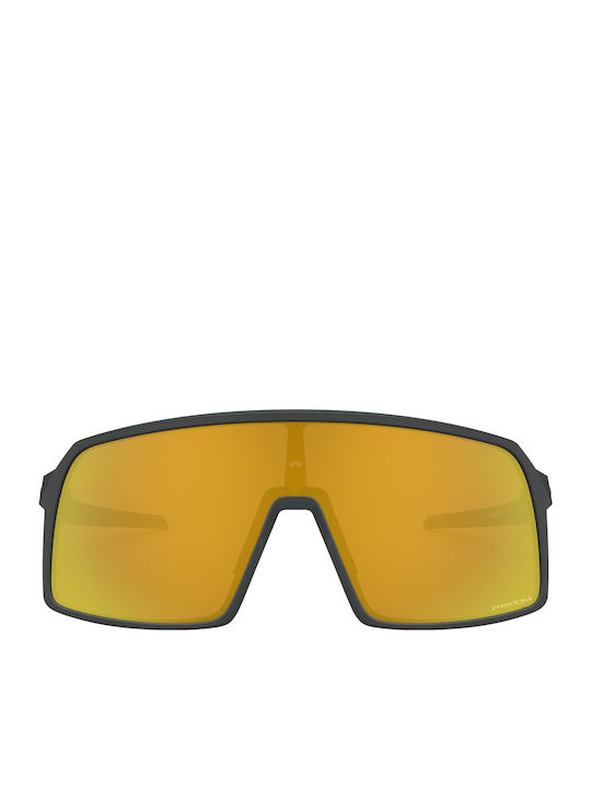 Oakley Sutro Men's Sunglasses with Black Plastic Frame and Yellow Mirror Lens OO9406-05