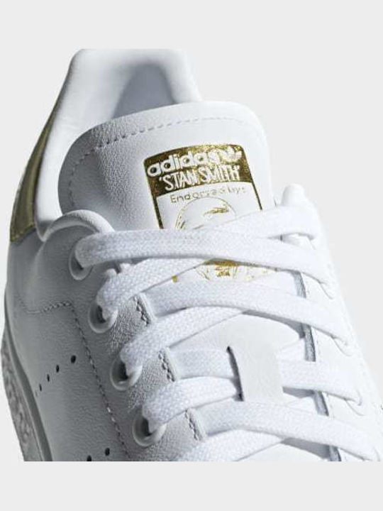 Stan Smith Γυναικεία Sneakers Cloud White / Gold Metallic