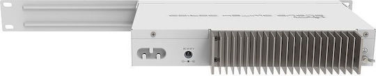 MikroTik CRS309-1G-8S+IN Managed L2 PoE+ Switch with 1 Gigabit (1Gbps) Ethernet Port and 8 SFP Ports