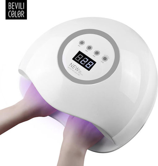 Bevili New 5 Plus Nail Polish Curing Lamp UV / LED 72W Gold