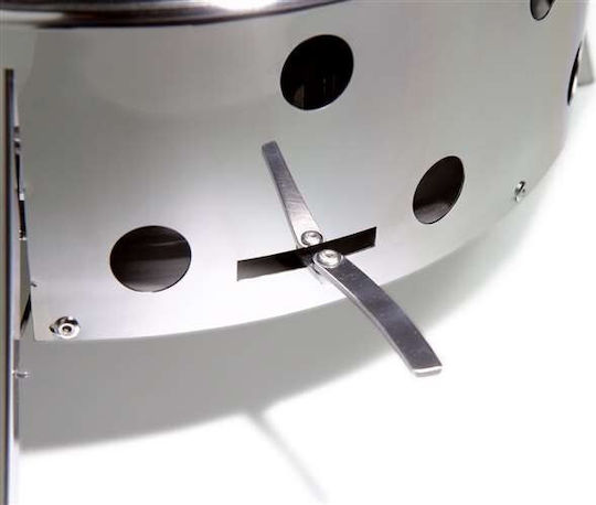 Petromax Atago Inox Portabilă Grătar cu Cărbuni 40cmx40cm