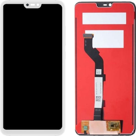 Οθόνη με Μηχανισμό Αφής για Mi 8 Lite (Λευκό)