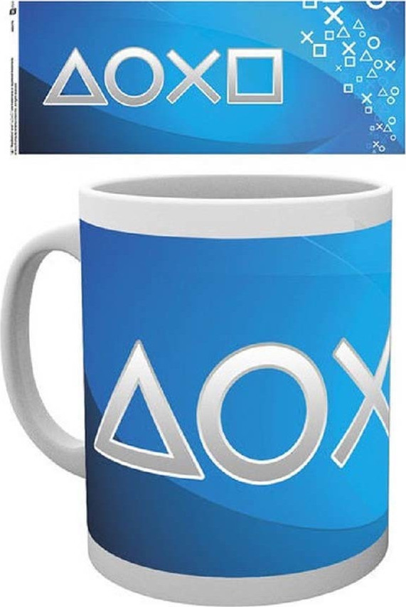 Playstation - Silver Buttons Mug