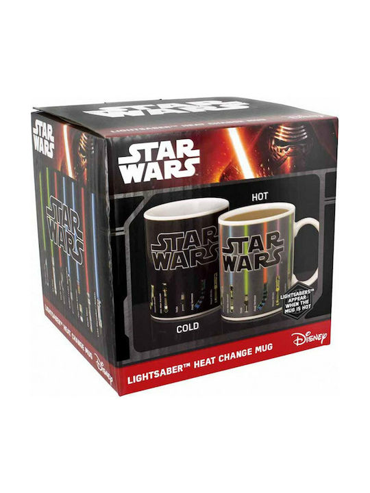Paladone Star Wars - Lightsaber Heat Change Mug from Porcelain Black 300ml