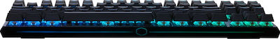 CoolerMaster MK730 Gaming Πληκτρολόγιο Tenkeyless με Cherry MX Brown διακόπτες και RGB φωτισμό (Αγγλικό US)