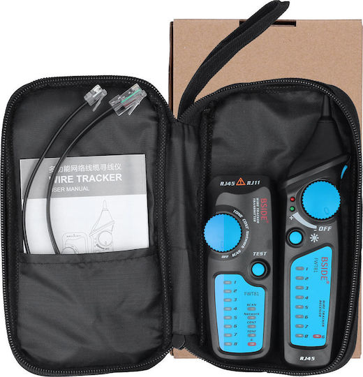 Tele Bside Tester Καλωδίων Δικτύου RJ11 / RJ45