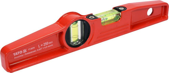 Yato YT-30370 Spirit Level Aluminum Magnetic 25cm with 2 Eyes