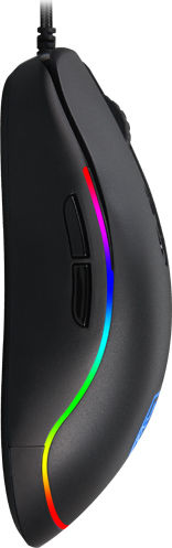 Sades Revolver RGB Gaming Mouse 100000 DPI Negru